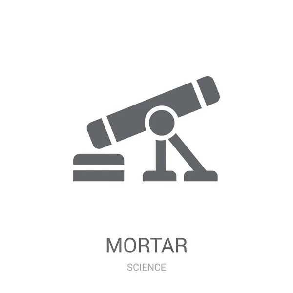 Піктограма Розчину Концепція Логотипу Trendy Mortar Білому Тлі Колекції Science — стоковий вектор