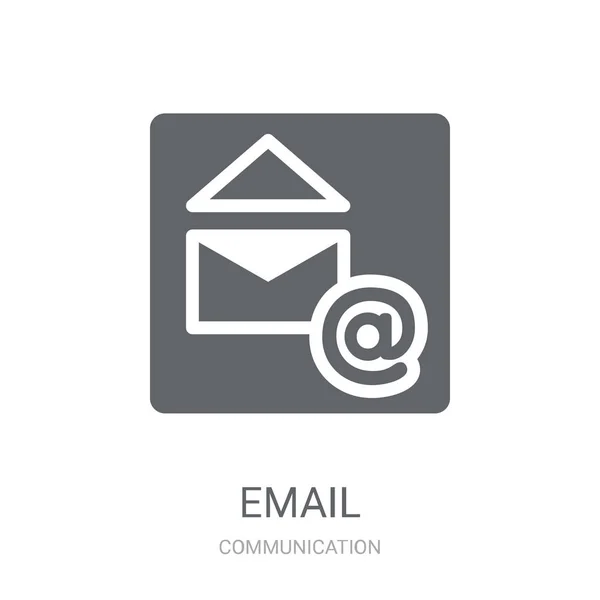 Ikona Wiadomości Mail Modny Mail Koncepcja Logo Białym Tle Kolekcji — Wektor stockowy