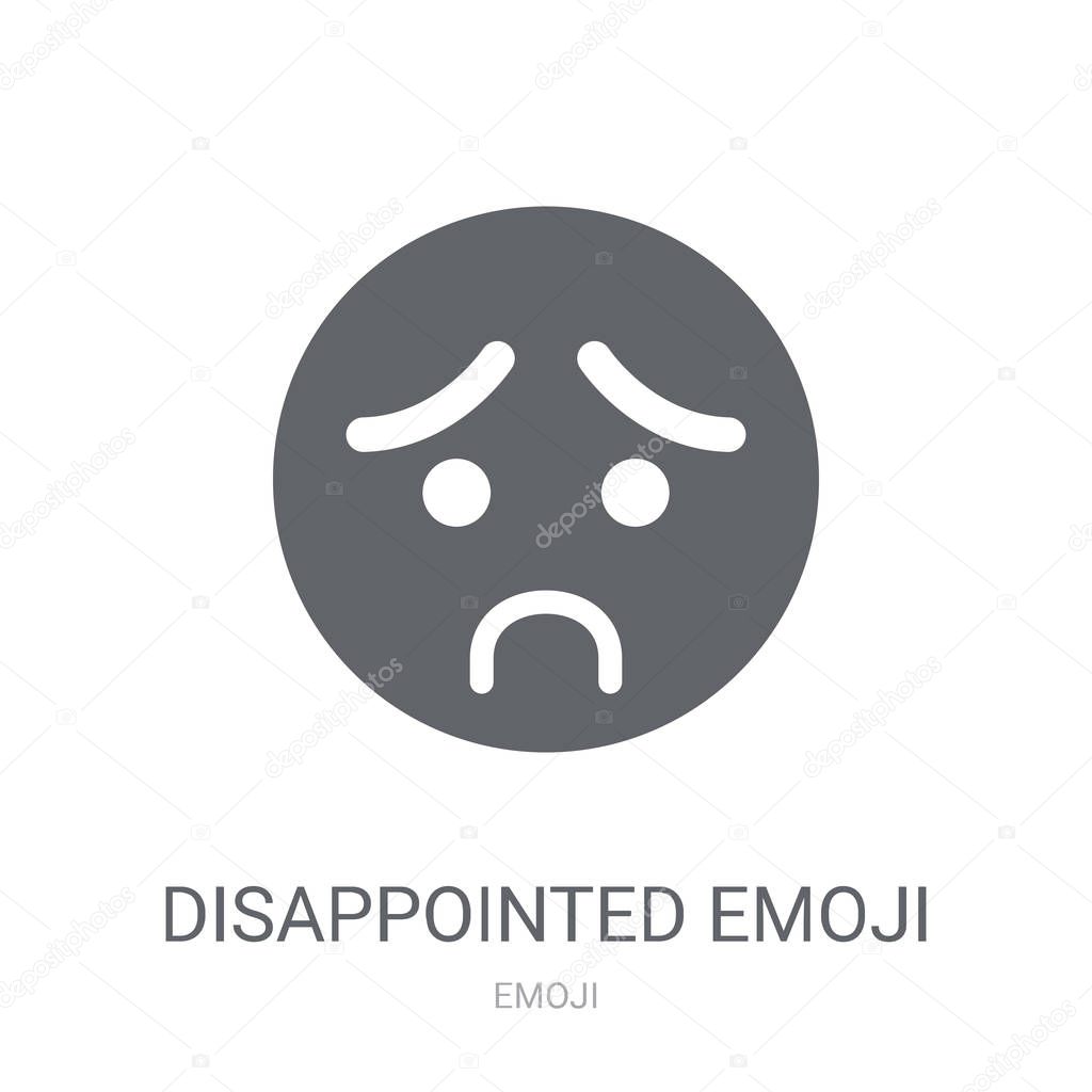 Icono Emoji Decepcionado Concepto Logotipo Emoji Decepcionado Moda Sobre  Fondo Vector de stock por ©bestvectorstock 224885496, image size:1024x1024