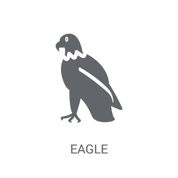 Icône Aigle Concept Logo Eagle Tendance Sur Fond Blanc Collection — Image vectorielle