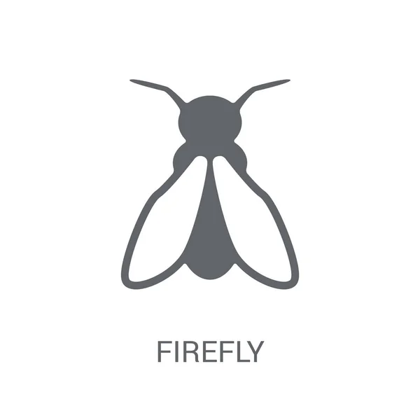 Firefly Icon Trendy Firefly Logo Concept White Background Animals Collection — Stock Vector