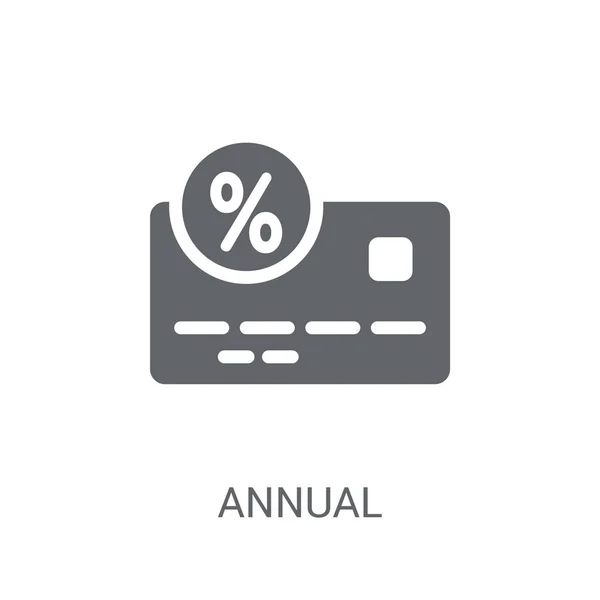 Ετήσιο Ποσοστό Επιβάρυνσης Σεππε Εικονίδιο Μοντέρνα Ετήσιο Ποσοστό Επιβάρυνσης Σεππε — Διανυσματικό Αρχείο