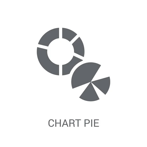 Пиктограмма Концепция Логотипа Trendy Chart Белом Фоне Коллекции Business Analytics — стоковый вектор