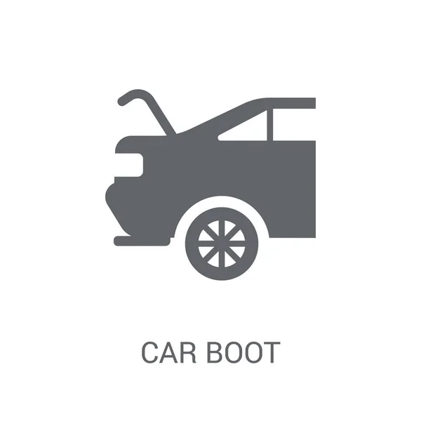 Araba çizme simgesi. Trendy araba çizme logo kavramı araba parçaları koleksiyonundan beyaz arka plan üzerinde. Web uygulamaları, mobil uygulamalar ve basılı medya kullanım için uygundur..