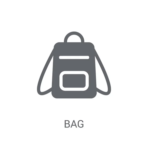 Taschensymbol Trendiges Taschenlogo Konzept Auf Weißem Hintergrund Aus Der Kleidersammlung — Stockvektor