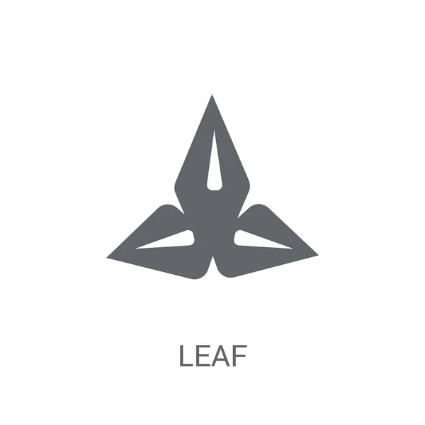 Leaf Icon Trendy Leaf Logo Concept White Background Leaves Collection — Stock Vector