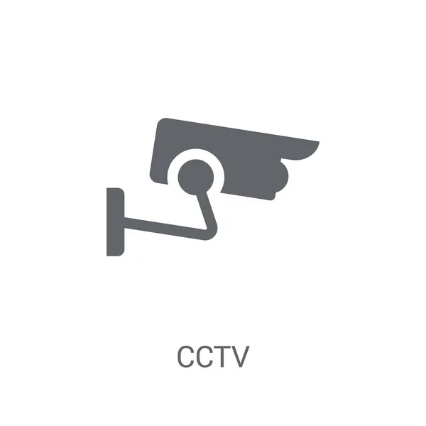 Икона Trendy Cctv Logo Concept White Background Smarthome Collection Подходит — стоковый вектор