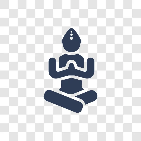 Grand Bouddha Thaïlande Icône Tendance Grand Bouddha Thailand Logo Concept — Image vectorielle