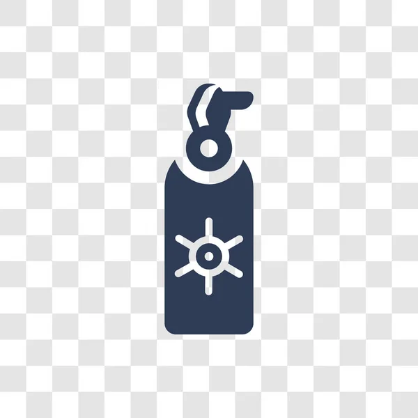 Значок Сонячного Лосьйону Концепція Логотипу Модного Сонячного Лосьйону Прозорому Фоні — стоковий вектор