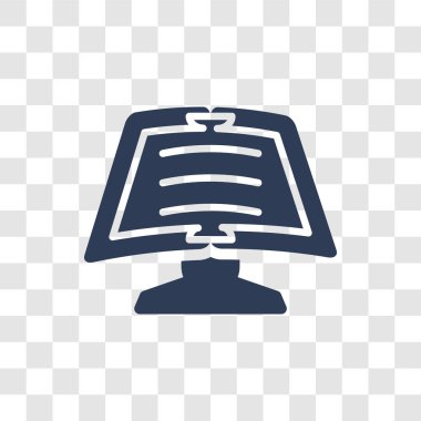 Ev ödevi simgesi. Son moda ev ödevi logo kavramı E-öğrenme ve eğitim koleksiyonundan şeffaf arka plan üzerinde