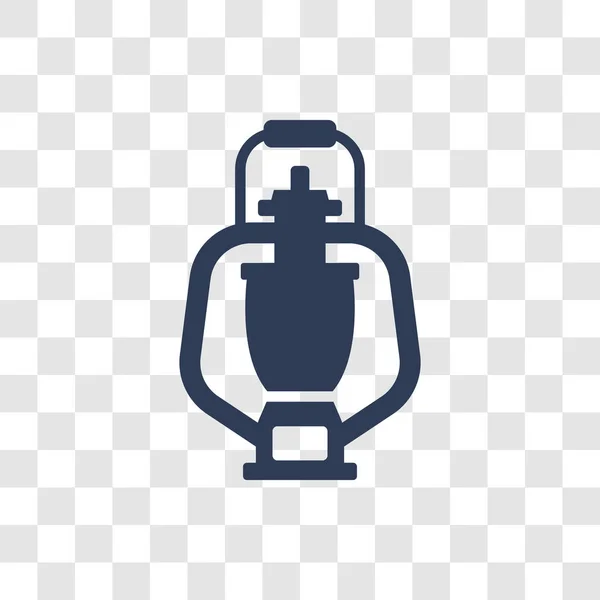 Ícone Lanterna Conceito Logotipo Lanterna Moda Fundo Transparente Coleção Desert — Vetor de Stock