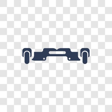 Araba tekerlek basit vektör simgesi