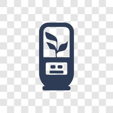 Biyo teknoloji simgesi. Trendy biyo teknoloji logo kavramı genel koleksiyonundan şeffaf arka plan üzerinde