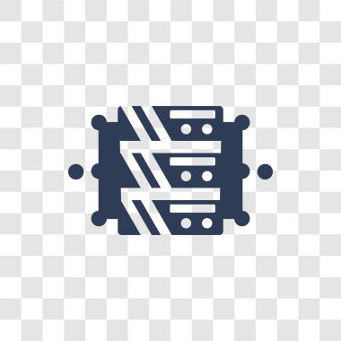 veri toplama simgesi. Modaya uygun veri toplama logo kavramı genel koleksiyonundan şeffaf arka plan üzerinde