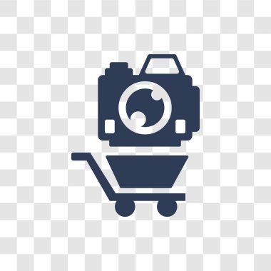 dijital ürün simgesi. Trendy dijital ürün logosu kavramı genel koleksiyonundan şeffaf arka plan üzerinde