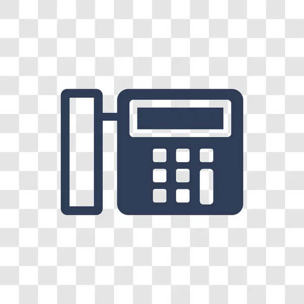 Calculatorpictogram Trendy Calculator Logo Concept Transparante Achtergrond Uit Elektronische Apparaten — Stockvector