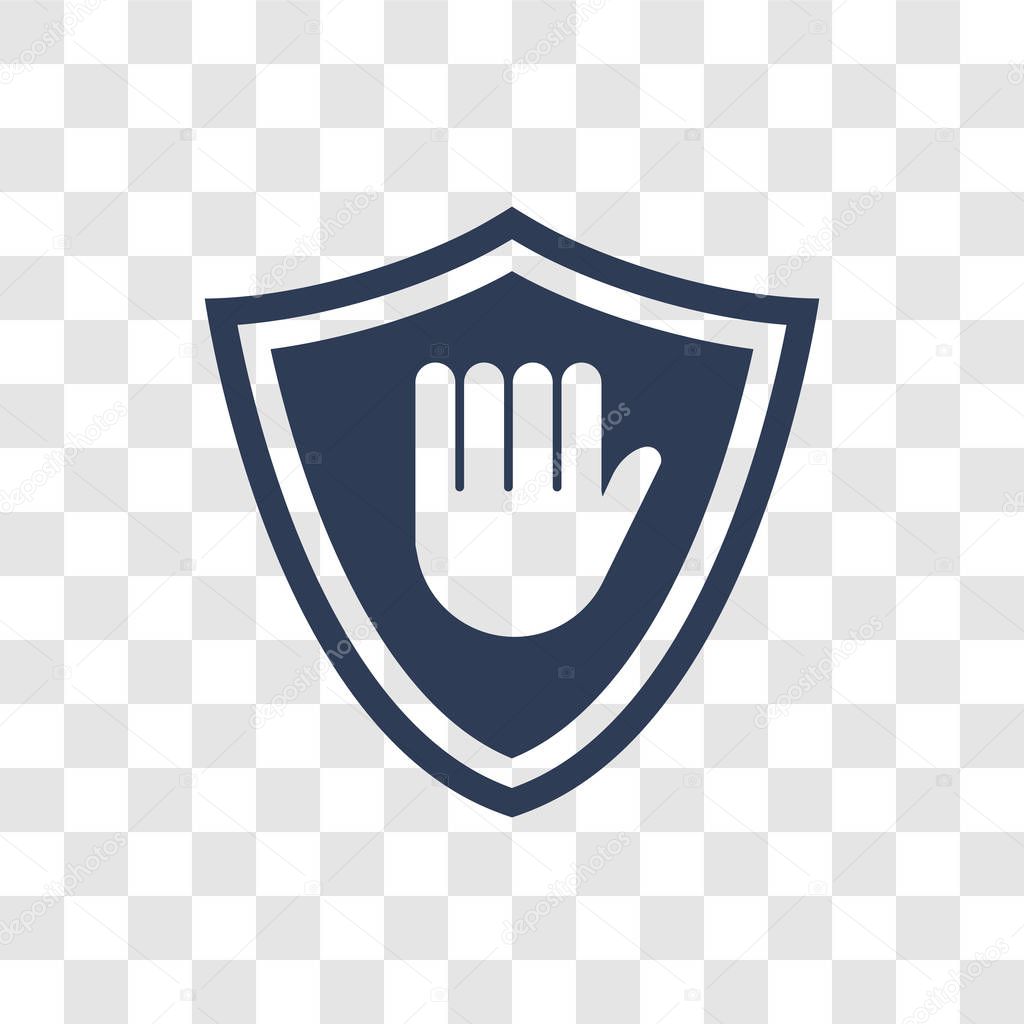 Ad blocker icon. Trendy Ad blocker logo concept on transparent background from Marketing collection
