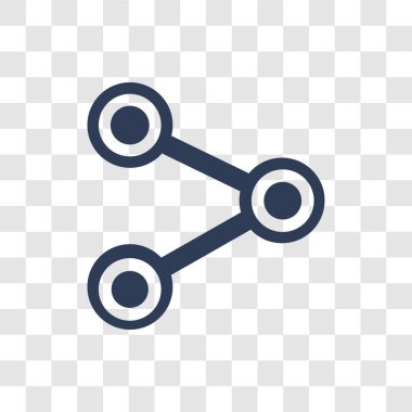 Pay kutsal kişilerin resmi. Modaya uygun paylaşım logo kavramı koleksiyonu pazarlama dan şeffaf arka plan üzerinde