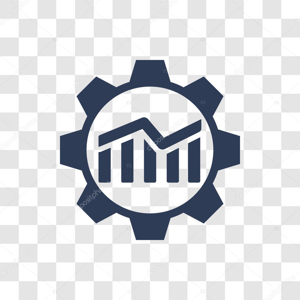 CRM icon. Trendy CRM logo concept on transparent background from Marketing collection
