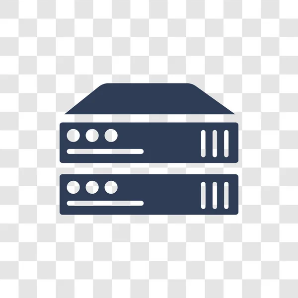 Raid のアイコン Web ホスティングのコレクションから透明な背景にトレンディな Raid ロゴのコンセプト — ストックベクタ