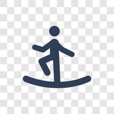 Simge dengeleme. Trendy Dengeleme logo kavramı etkinlik ve Hobiler koleksiyon şeffaf arka plan üzerinde