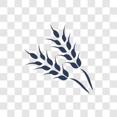 Bitkileri simgesi. Modaya uygun bitkileri logo kavramı Tarım Tarım ve Bahçe koleksiyonu şeffaf arka plan üzerinde