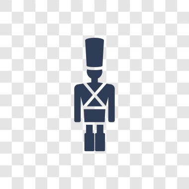 Teneke asker simgesi. Trendy teneke asker logo kavramı Noel koleksiyonundan şeffaf arka plan üzerinde