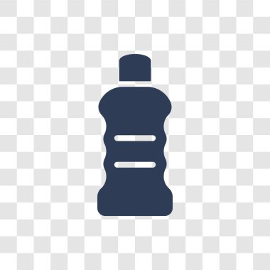 Deterjan simgesi. Trendy deterjan logo kavramı üzerinden toplama temizlik şeffaf arka plan üzerinde