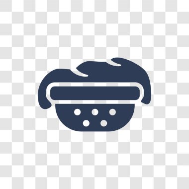 Çamaşırhane simgesi. Trendy Çamaşırhane logo kavramı üzerinden toplama temizlik şeffaf arka plan üzerinde