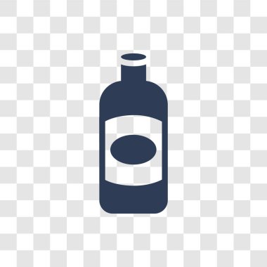 sirke simgesi. Trendy sirke logo kavramı üzerinden toplama temizlik şeffaf arka plan üzerinde