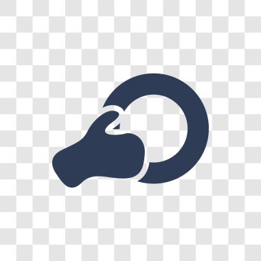 Çamaşır yemekleri simgesi. Trendy çamaşır yemekleri logo kavramı üzerinden toplama temizlik şeffaf arka plan üzerinde