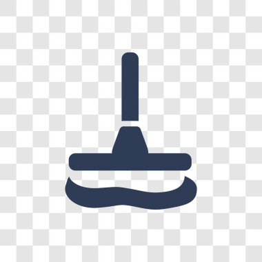 Silecek simgesi. Trendy silecek logo kavramı üzerinden toplama temizlik şeffaf arka plan üzerinde