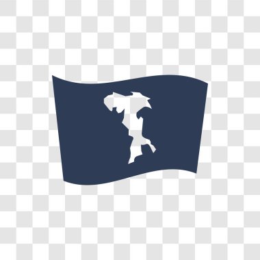 İtalya bayrak simgesi. Trendy İtalya bayrağı logo kavramı ülke bayrakları Collection şeffaf arka plan üzerinde