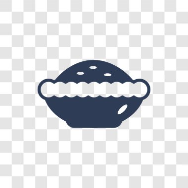 Et pasta simgesi. Trendy et pasta logo kavramı kültür koleksiyonundan şeffaf arka plan üzerinde