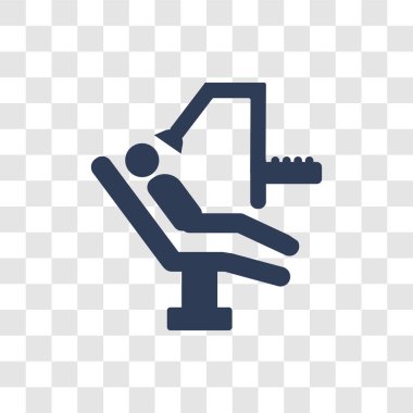 Yukarı simgesi denetleyin. Diş hekimi koleksiyonundan şeffaf arka plan üzerinde logo kavramı trendy hesabı