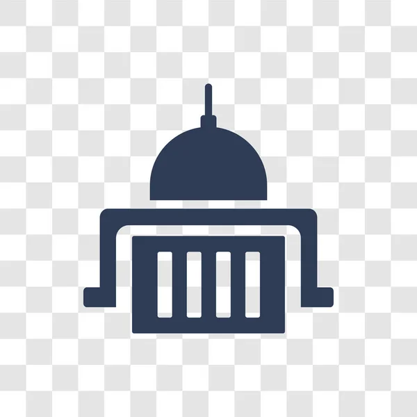 Federal Ajansı simgesi. Trendy federal ajansı logo kavramı ordu ve savaş koleksiyonundan şeffaf arka plan üzerinde