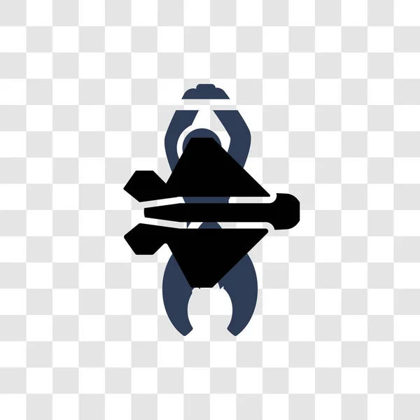Значок Тортур Концепція Логотипу Модних Тортур Прозорому Тлі Армії Військової — стоковий вектор