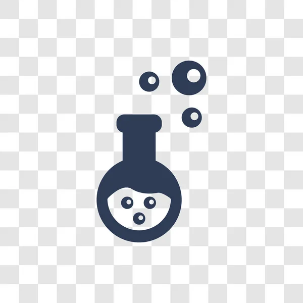 Icono Reacción Química Concepto Logotipo Reacción Química Moda Sobre Fondo — Vector de stock