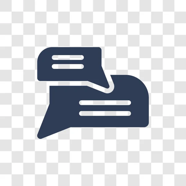Sms Symbol Trendiges Sms Logo Konzept Auf Transparentem Hintergrund Aus — Stockvektor