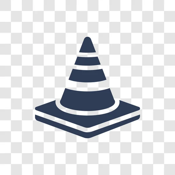 Kegelsymbol Trendiges Kegel Logo Konzept Auf Transparentem Hintergrund Aus Der — Stockvektor