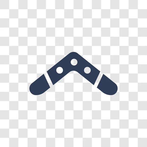 Avustralyalı Bumerang Simgesi Trendy Avustralyalı Bumerang Logo Kavramı Kültür Koleksiyonundan — Stok Vektör