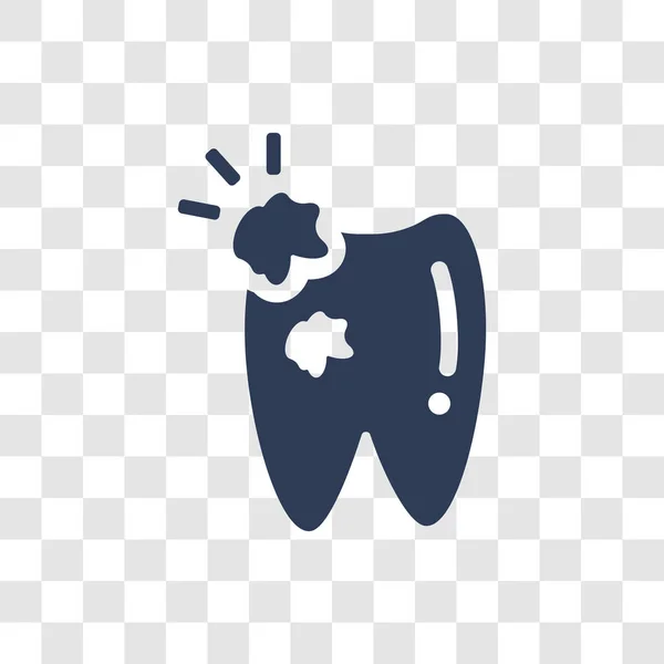 Hohlräume Trendy Hohlräume Logo Konzept Auf Transparentem Hintergrund Aus Zahnarztsammlung — Stockvektor