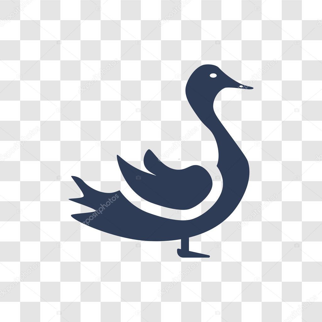Duck Icon Trendy Duck Logo Concept On Transparent Background From Agriculture Farming And Gardening Collection Premium Vector In Adobe Illustrator Ai Ai Format Encapsulated Postscript Eps Eps Format