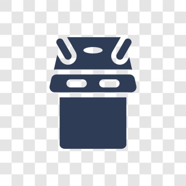 Oyun makinesi simgesi. Modaya uygun oyun makinesi logo kavramı eğlence ve Arcade koleksiyonundan şeffaf arka plan üzerinde