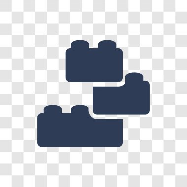 LEGO simgesi. Trendy Lego logo kavramı eğlence ve Arcade koleksiyonundan şeffaf arka plan üzerinde