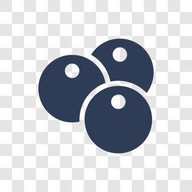 Nance simgesi. Meyve ve sebze koleksiyonundan şeffaf arka plan üzerinde trendy Nance logo kavramı