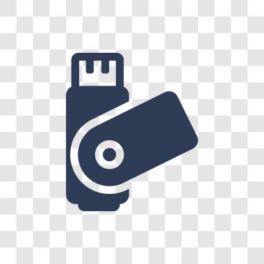 Flash kart simgesi. Trendy Flash kart logo kavramı donanım koleksiyonundan şeffaf arka plan üzerinde