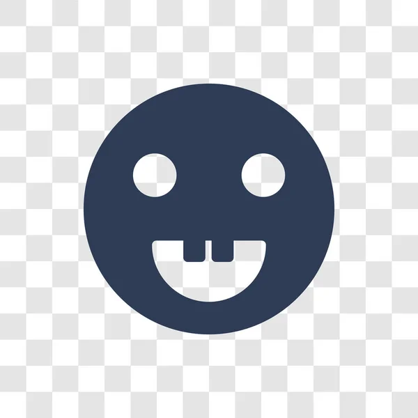 Emoji Emoji Icon Trendy Emoji Emoji Logo Concept Transparent Background — Stock Vector