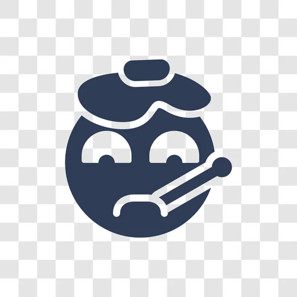 Icono Emoji Concepto Logotipo Emoji Moda Sobre Fondo Transparente Colección — Vector de stock