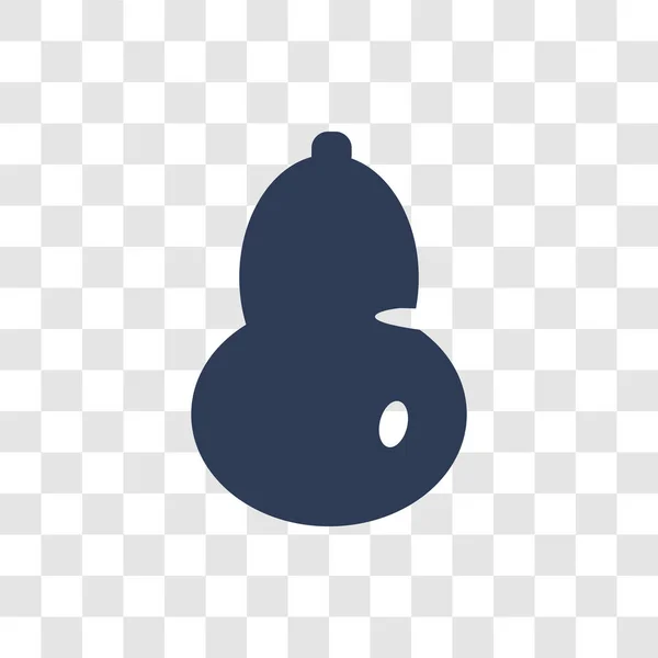 Icono Calabaza Mantequilla Concepto Logotipo Butternut Squash Moda Sobre Fondo — Archivo Imágenes Vectoriales